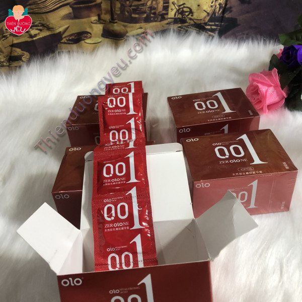 Hộp Bao Cao Su Olo 001 Đôn Gân Gai Cực Phê Giá Rẻ Chính Hãng